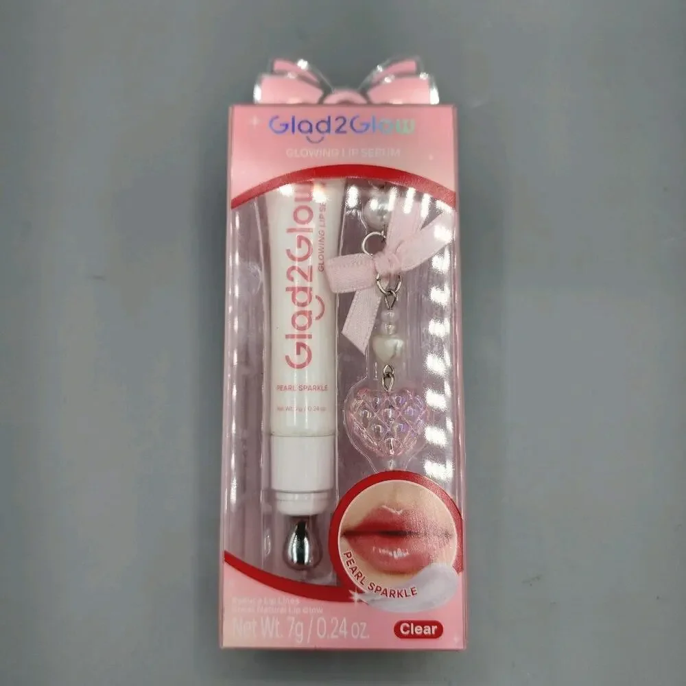 Glad2Glow Brightening Lip Serum 3in1 Color Hydrating Glossy Lips Non-Sticky 7g
